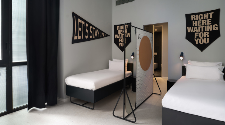 Book trendy & unique hotel rooms in Bologna - The Social Hub