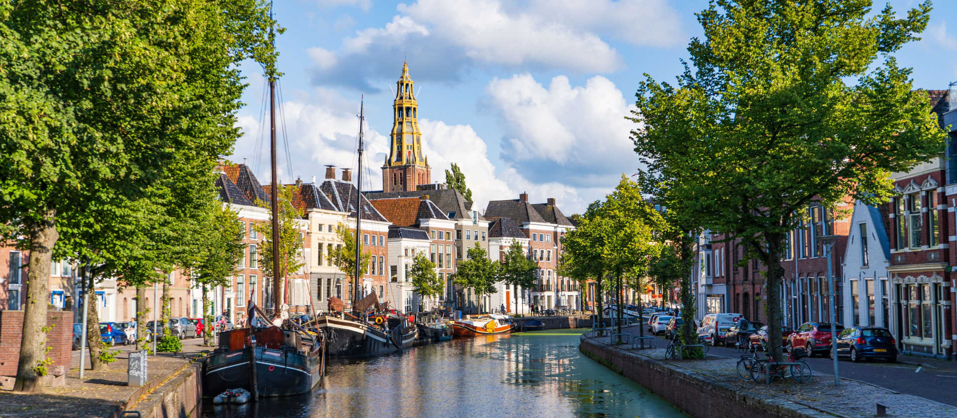 Groningen city view